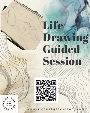 Open image in slideshow, Life Drawing Guided Sessions - location Old Ambo Nambour.

